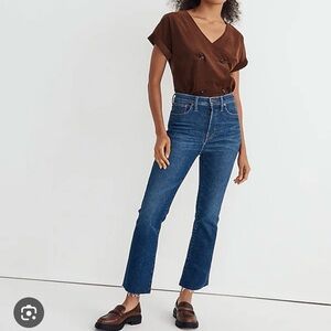 Madewell Cali Demi Boot Jeans size 29